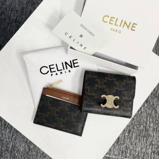 셀린느 트리오페 컴팩트 반지갑 레플리카 여성 여자 명품 지갑